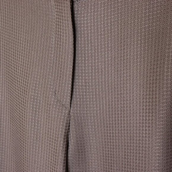 Giorgio‎ Armani Silk Pants Womens Size 46 Tan Textured Slacks Loose Fit Palazzo - Picture 4 of 9